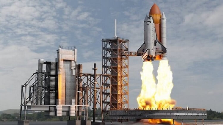 Animate a Rocket Launch: Smoke & Fire Simulation in Blender Course Thumbnail